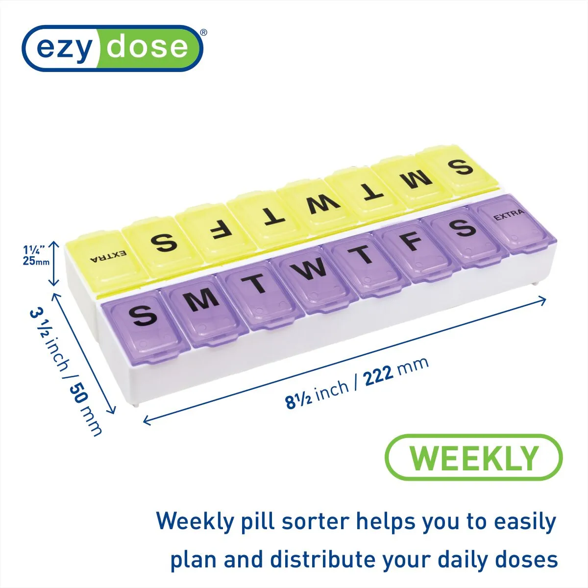 Ezy Dose® 2-Week Duets Pill Planner