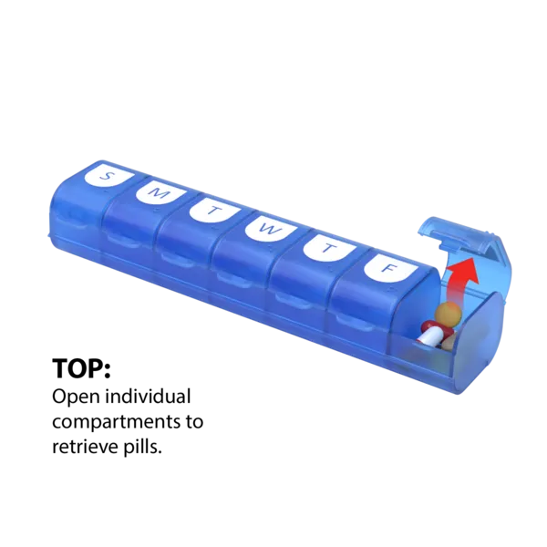 Ezy Dose® Easy Fill Weekly Pill Organizer (XL)