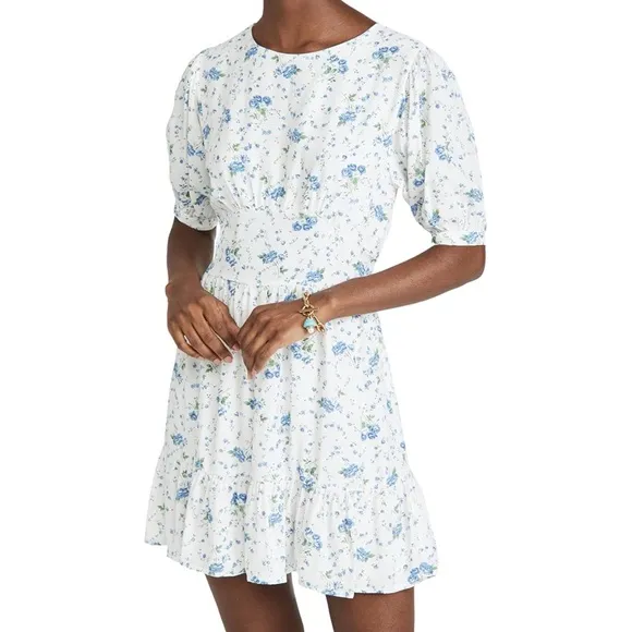 Faithful The Brand Desmond Mini Dress in Astoria Floral Print