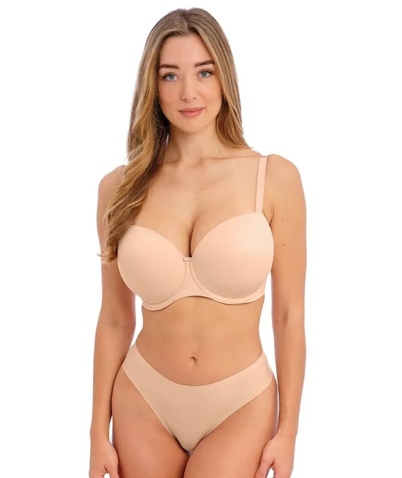 Fantasie Smoothease Underwire Moulded T-Shirt Bra - Natural Beige