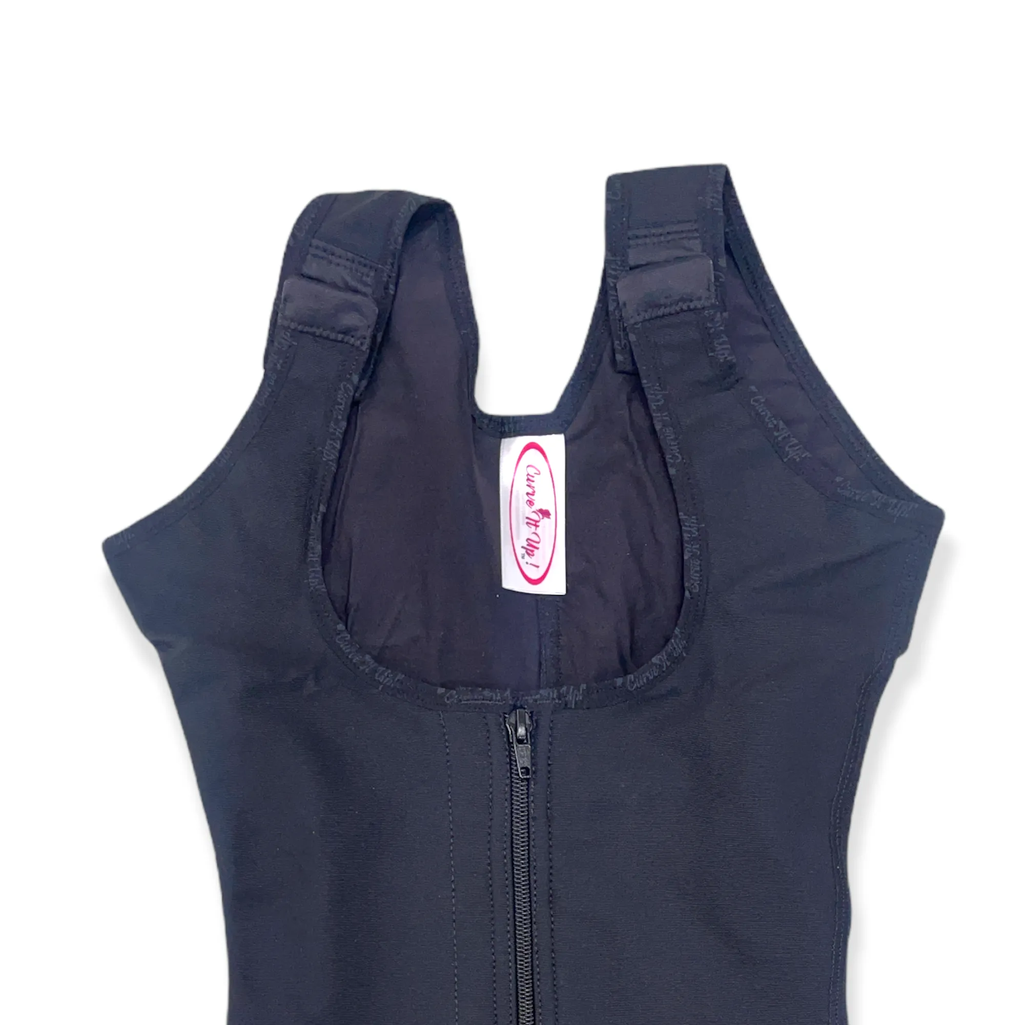 FB763-1 SHORT STYLE FAJA FRONT ZIPPER AND PERINEAL ZIPPER