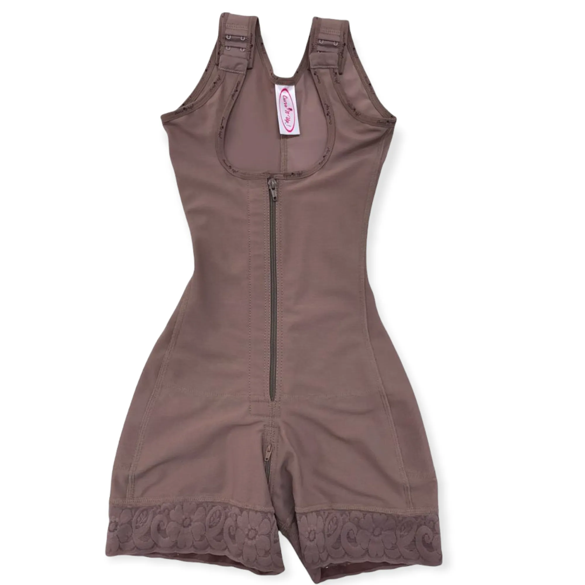 FB763-1 SHORT STYLE FAJA FRONT ZIPPER AND PERINEAL ZIPPER