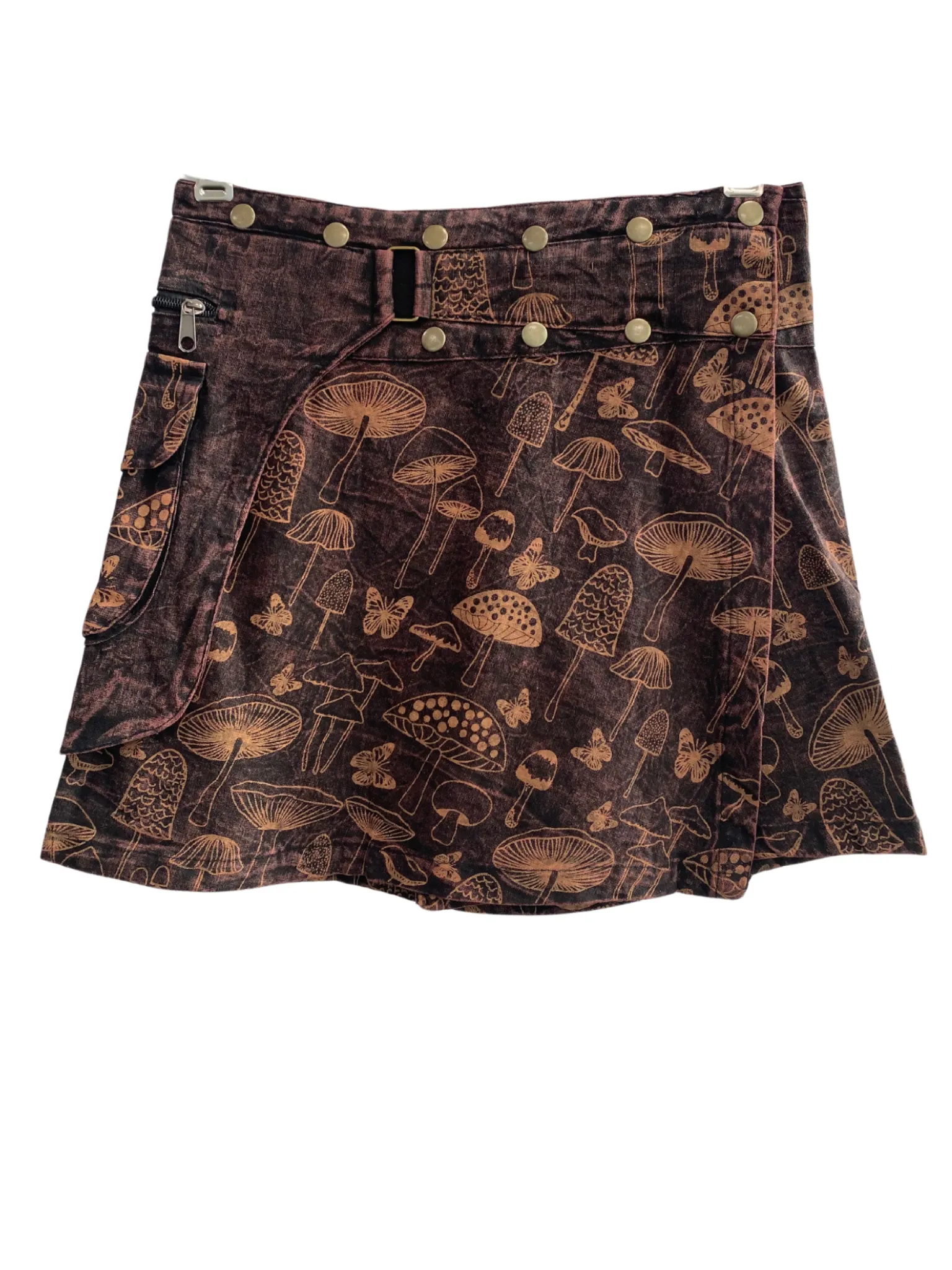Festival Skirt Mushroom Print