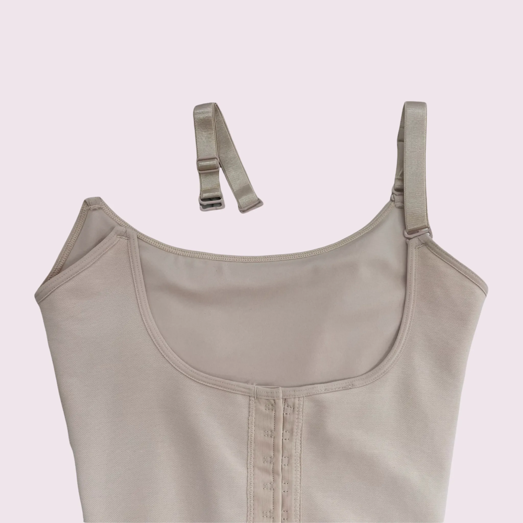 (FINAL SALE) FB1001 FAJA SHORT WITH HOOKS AND ZIPPER