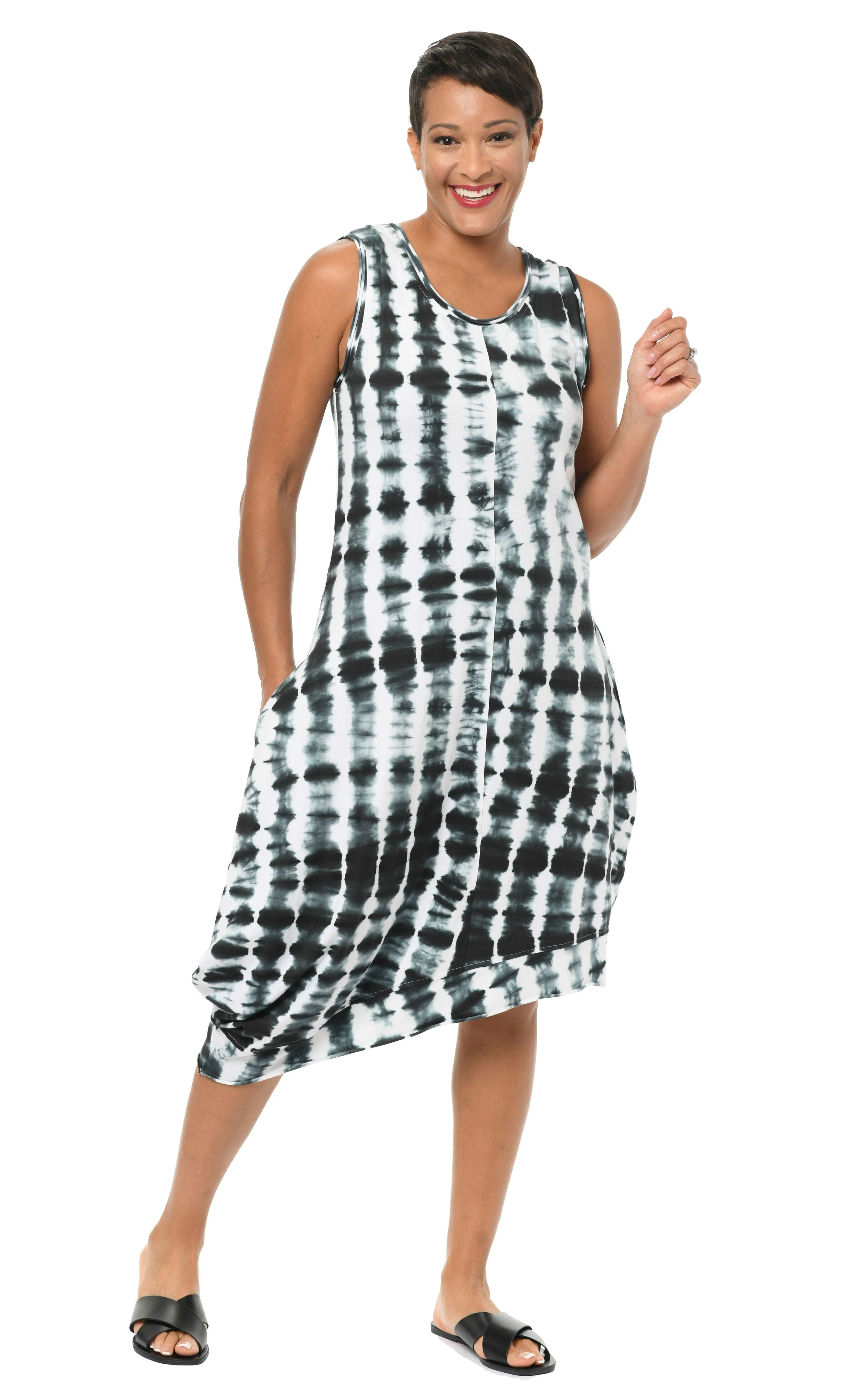 FINAL SALE  SDM128 Jordyn Dress in Thunder*