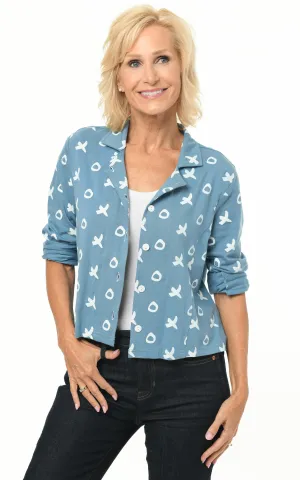 FINAL SALE SDM358 Pablo Jacket in Spa Blue XO*