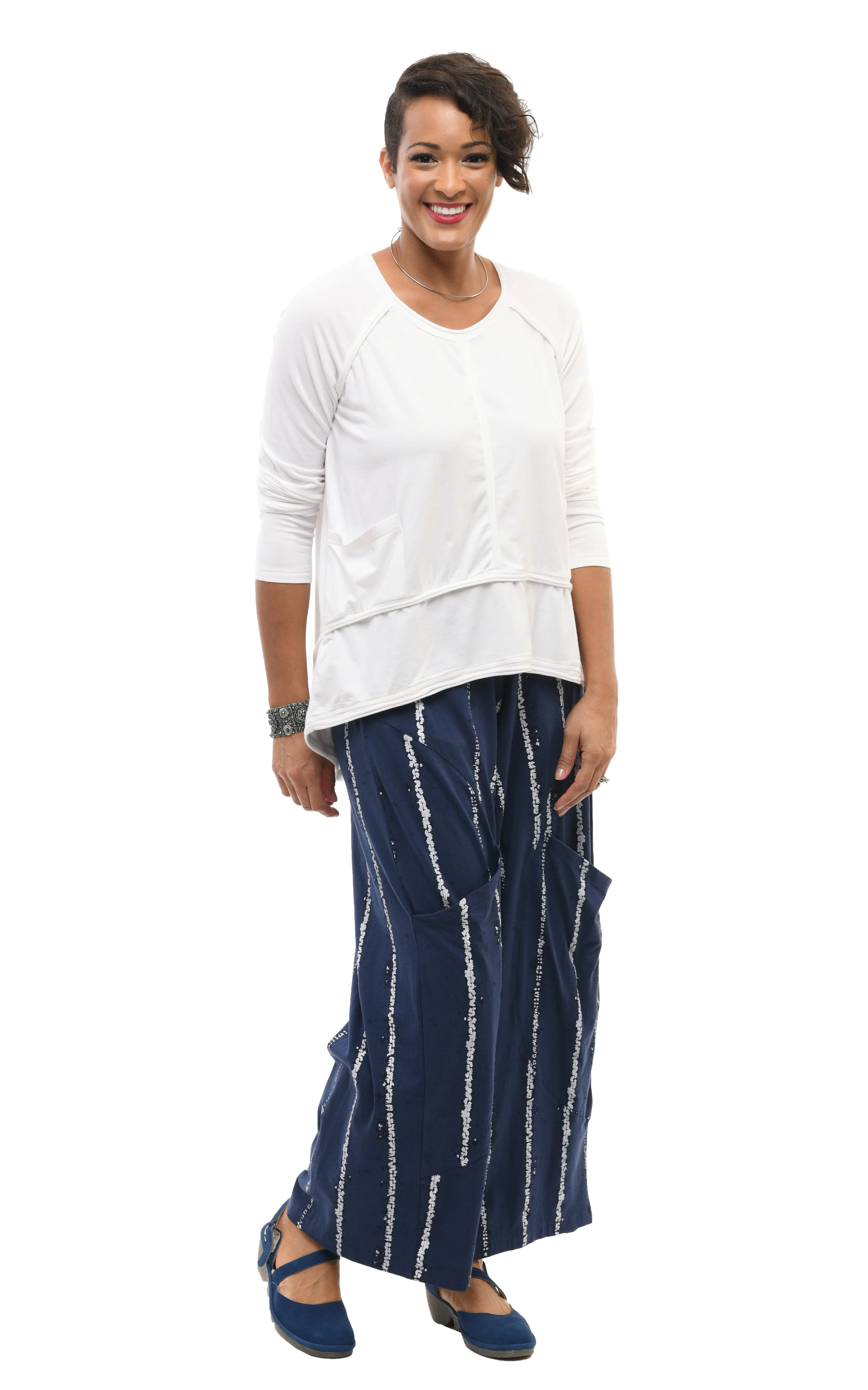 FINAL SALE  SDM811 Presley Top in Cream by Snapdragon & Twig*