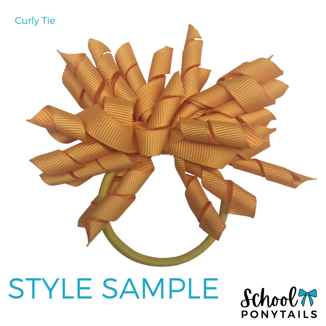 Fluoro Orange Hair Accessories