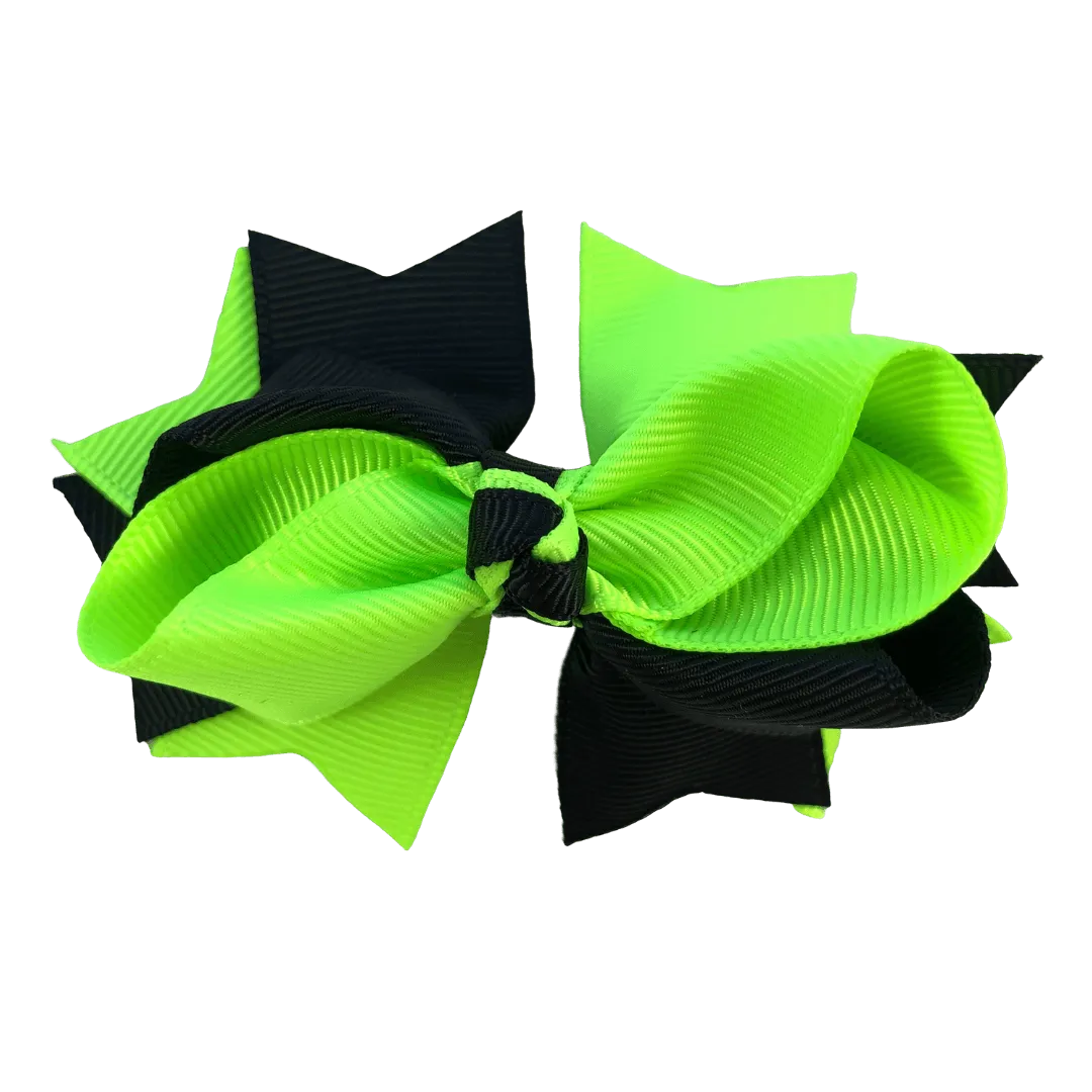 Fluoro Yellow & Black Hair Accessories