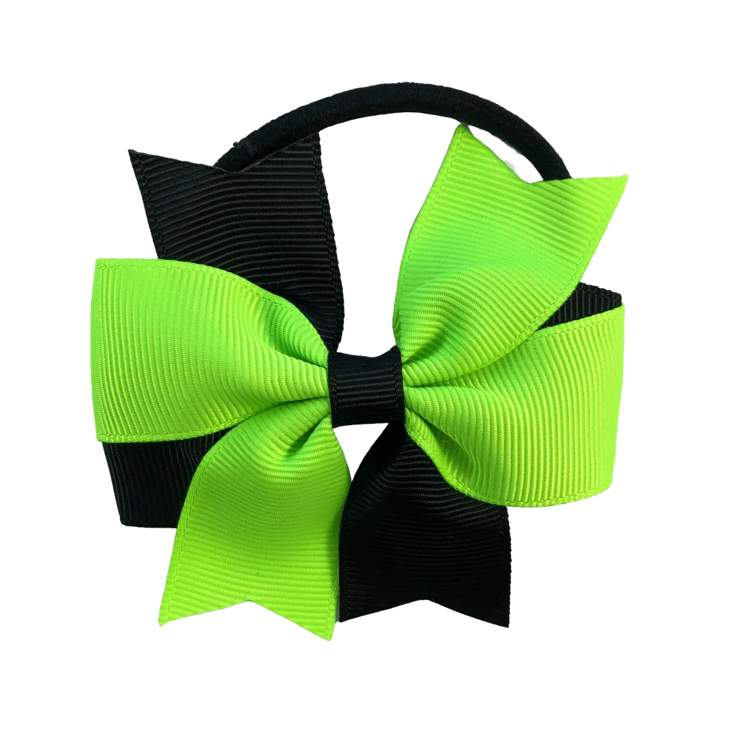 Fluoro Yellow & Black Hair Accessories