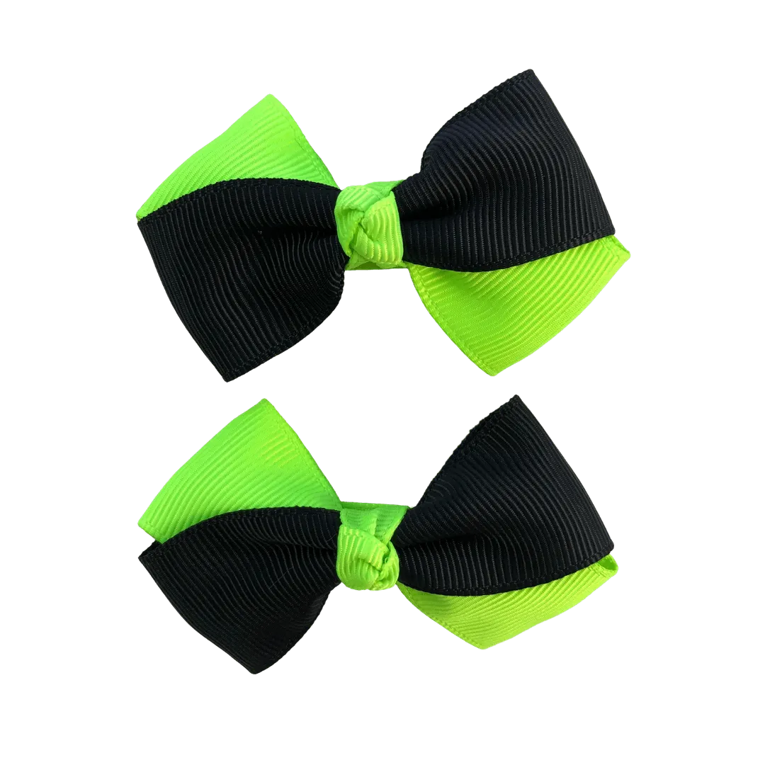 Fluoro Yellow & Black Hair Accessories