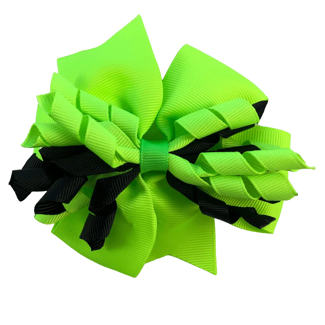 Fluoro Yellow & Black Hair Accessories