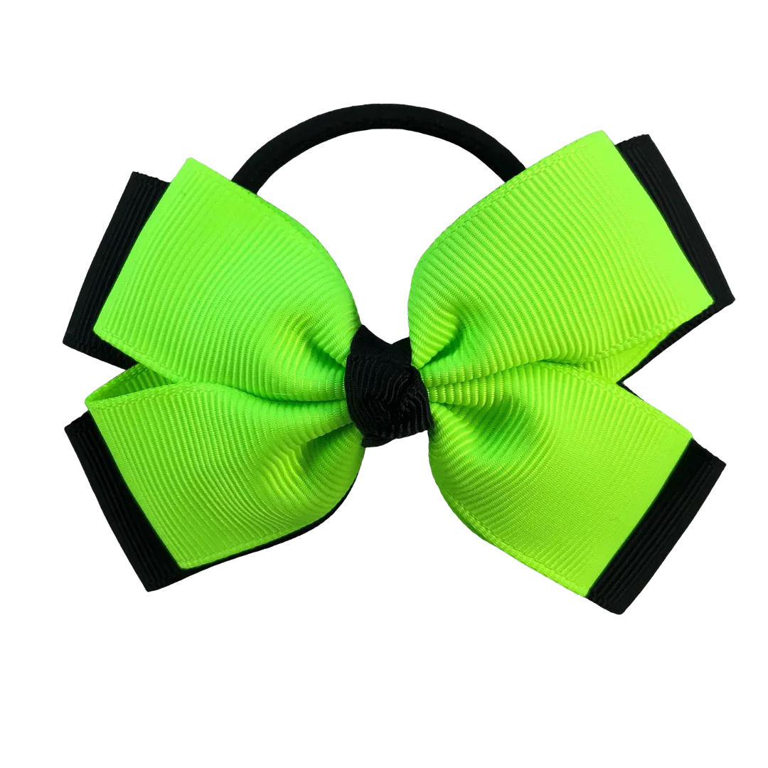Fluoro Yellow & Black Hair Accessories