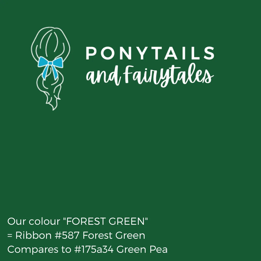 Forest Green Hair Accessories