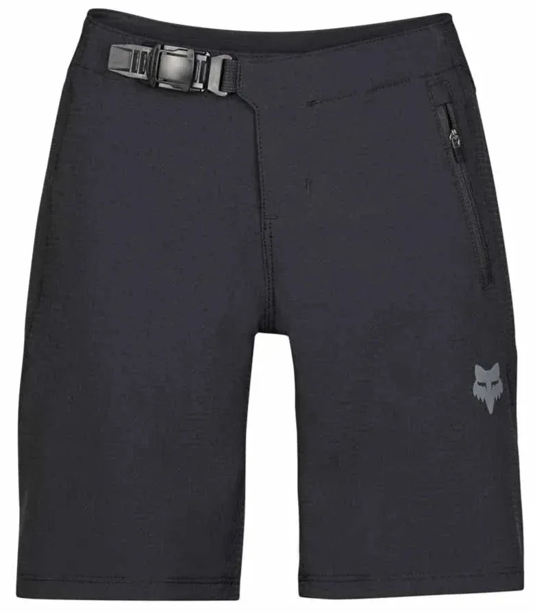 FOX YOUTH DEFEND SHORT - BLACK