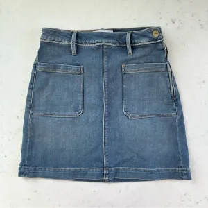 Frame Denim Mini Skirt