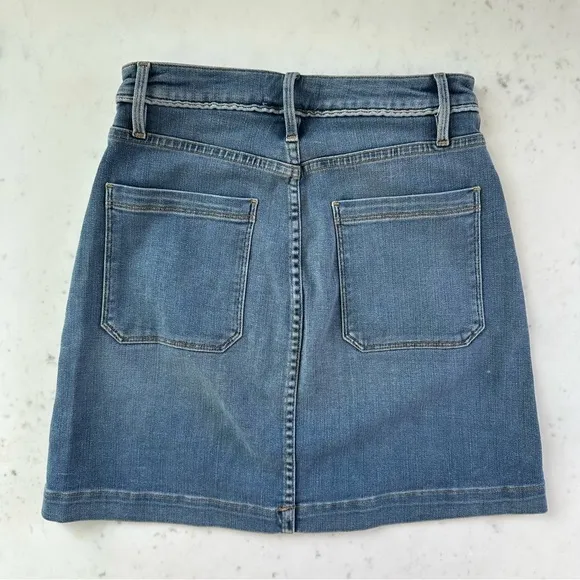 Frame Denim Mini Skirt