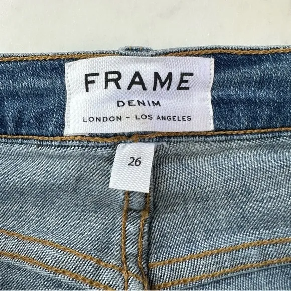 Frame Denim Mini Skirt