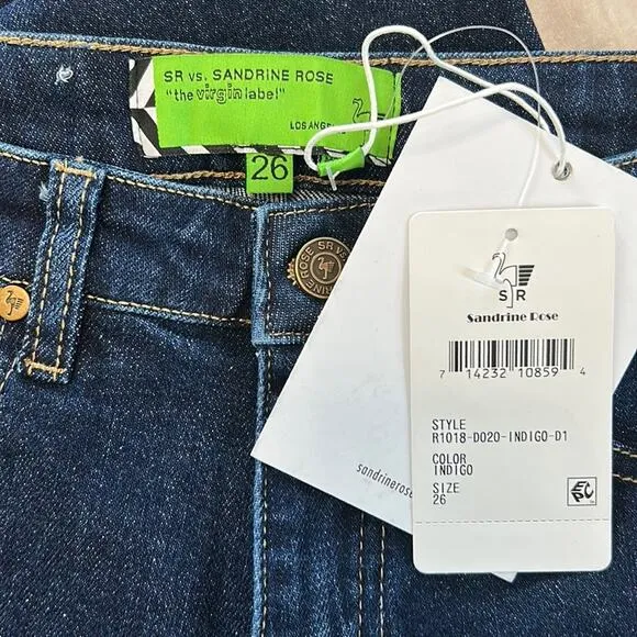 Free People x Sandrine Rose - NWT Indigo Skinny Jeans