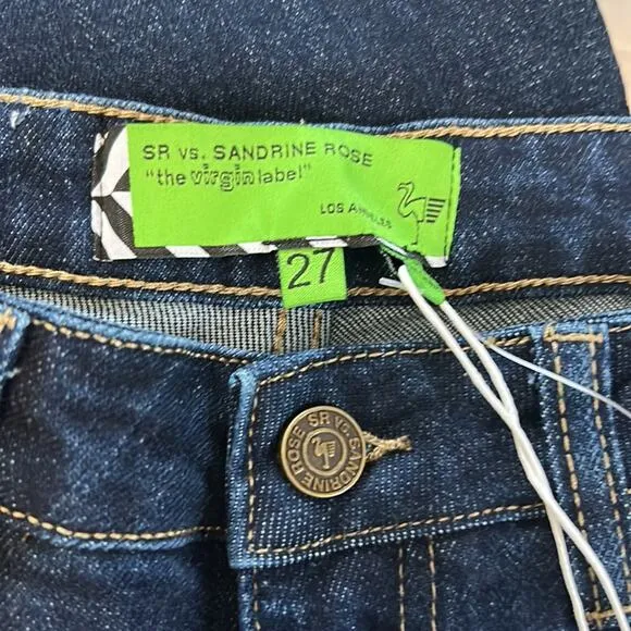 Free People x Sandrine Rose - NWT Indigo Skinny Jeans