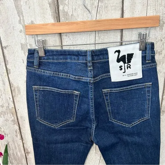Free People x Sandrine Rose - NWT Indigo Skinny Jeans