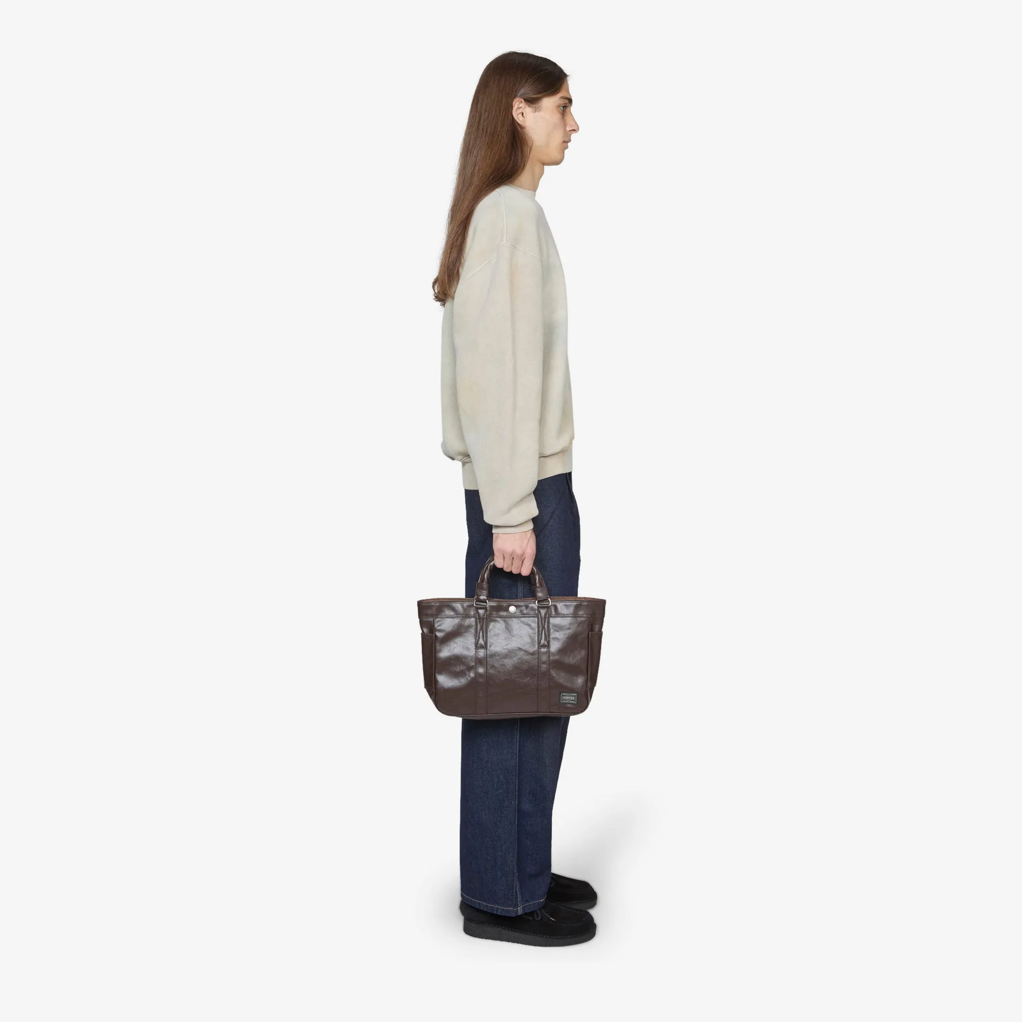 Free Style Tote Bag Brown