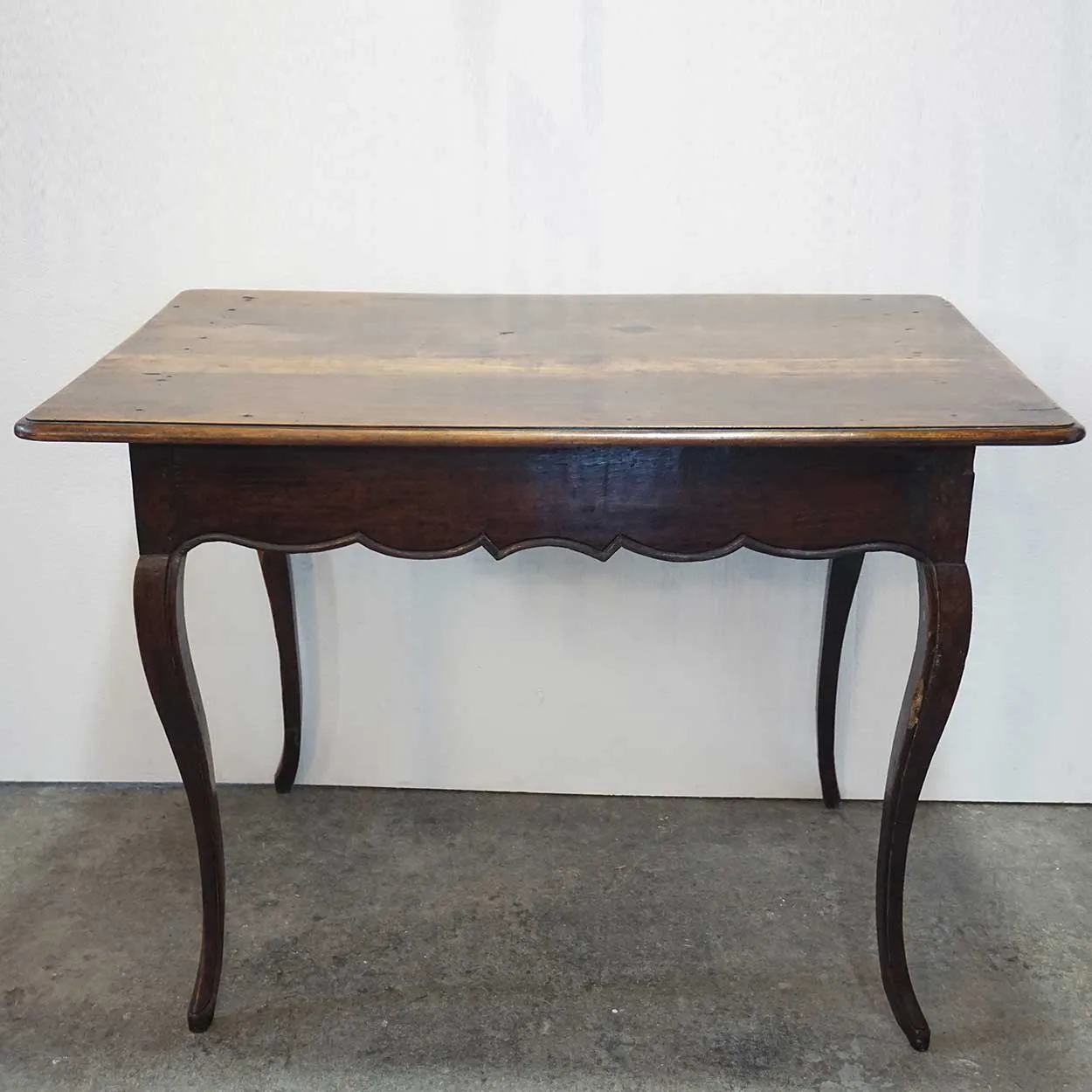 French Louis XV Period Walnut Rectangular Tea Table