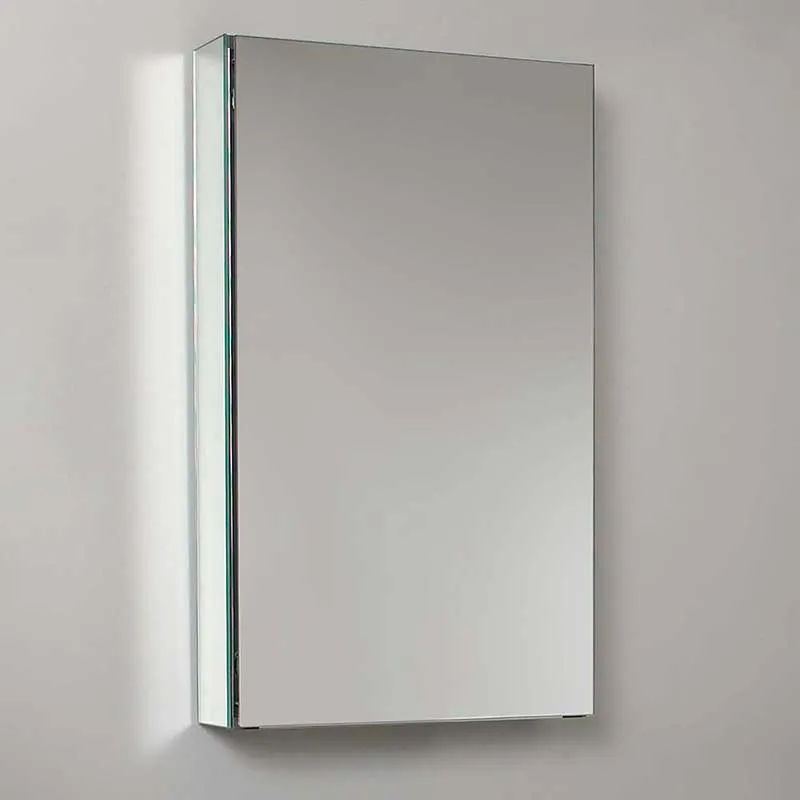 Fresca 15" Wide Bathroom Medicine Cabinet with Mirrors