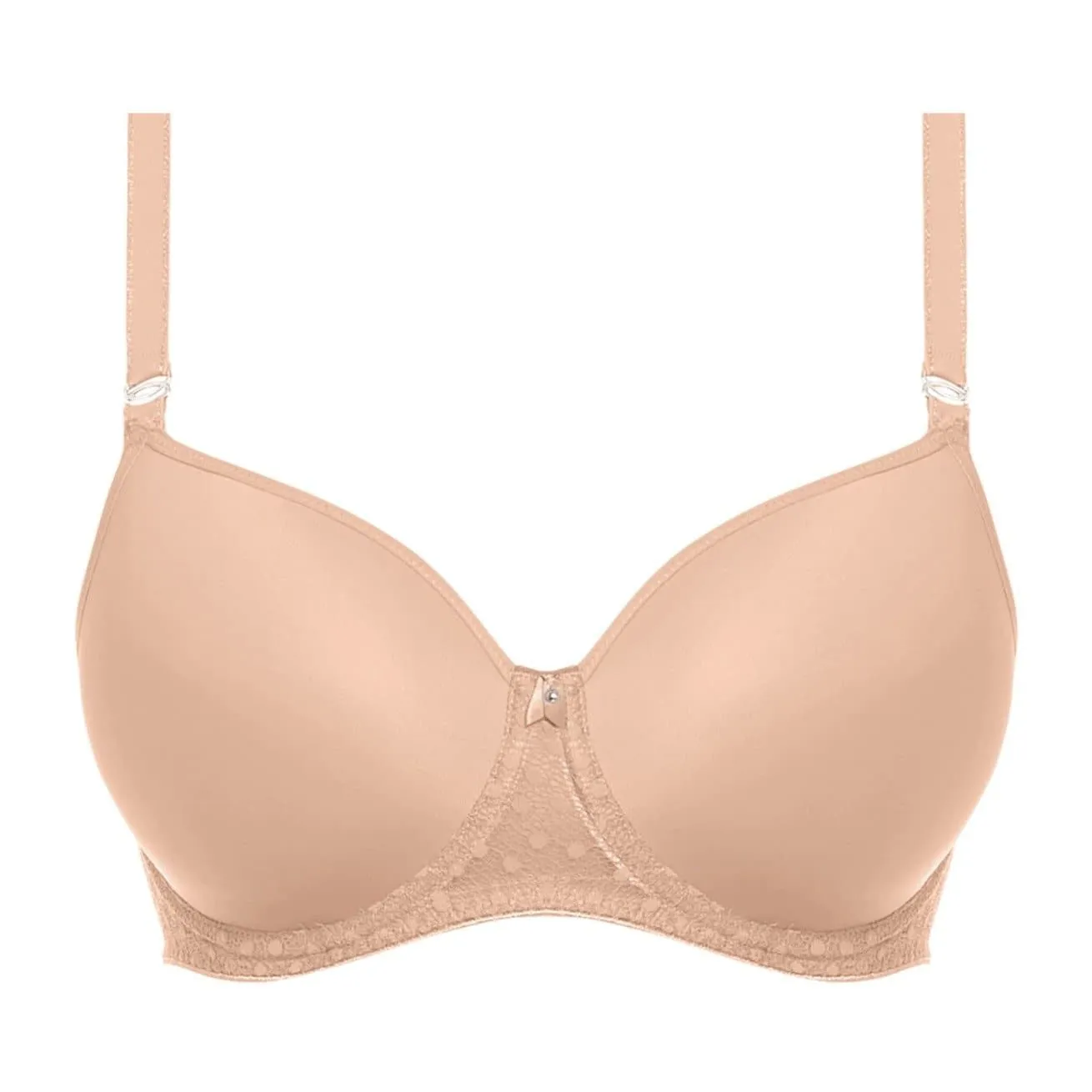 Freya Starlight Underwired Moulded Balcony T-shirt Bra - Caramel