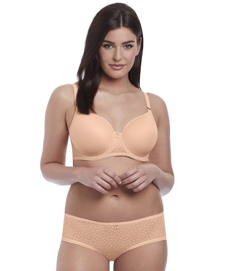 Freya Starlight Underwired Moulded Balcony T-shirt Bra - Caramel