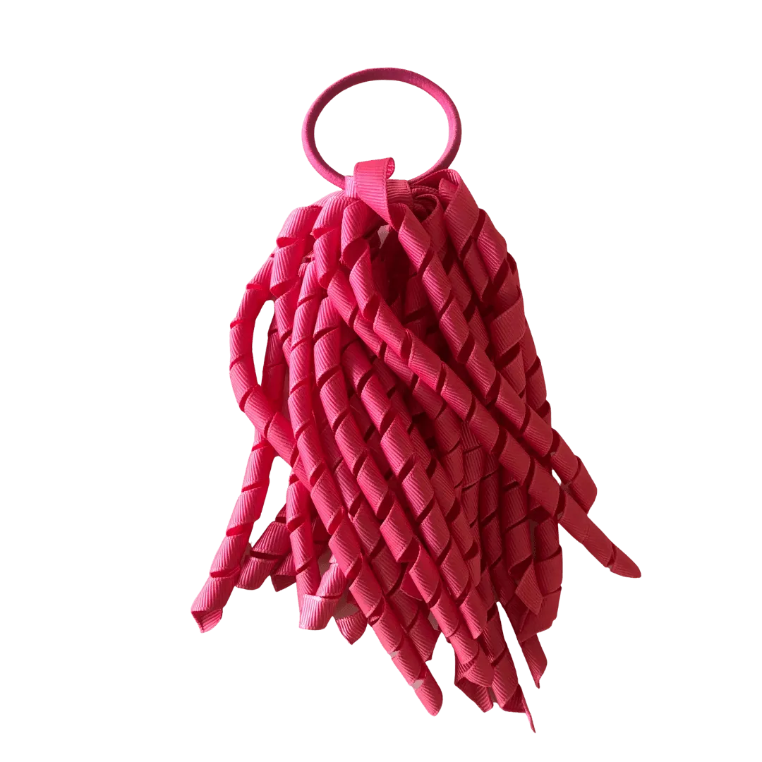 Fuschia Pink Hair Accessories