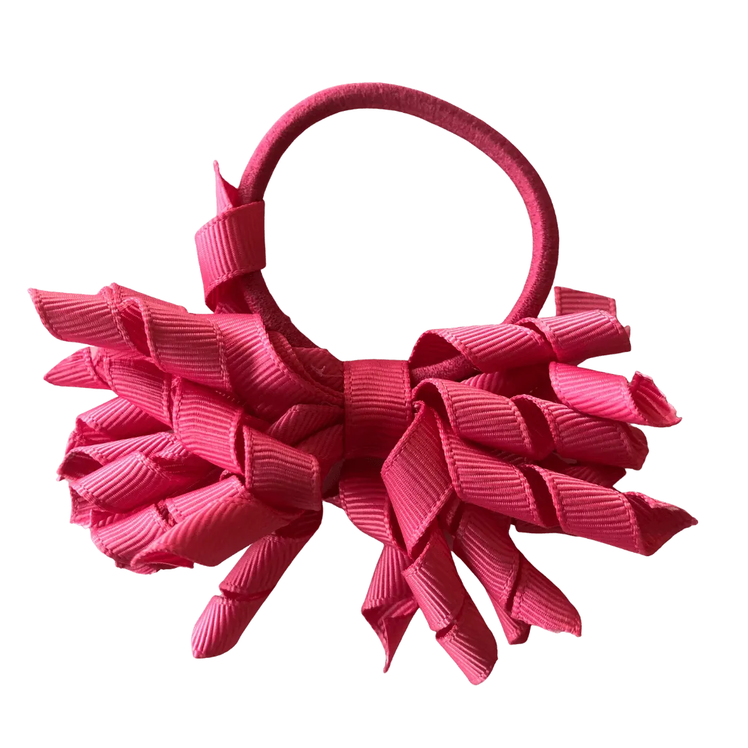 Fuschia Pink Hair Accessories