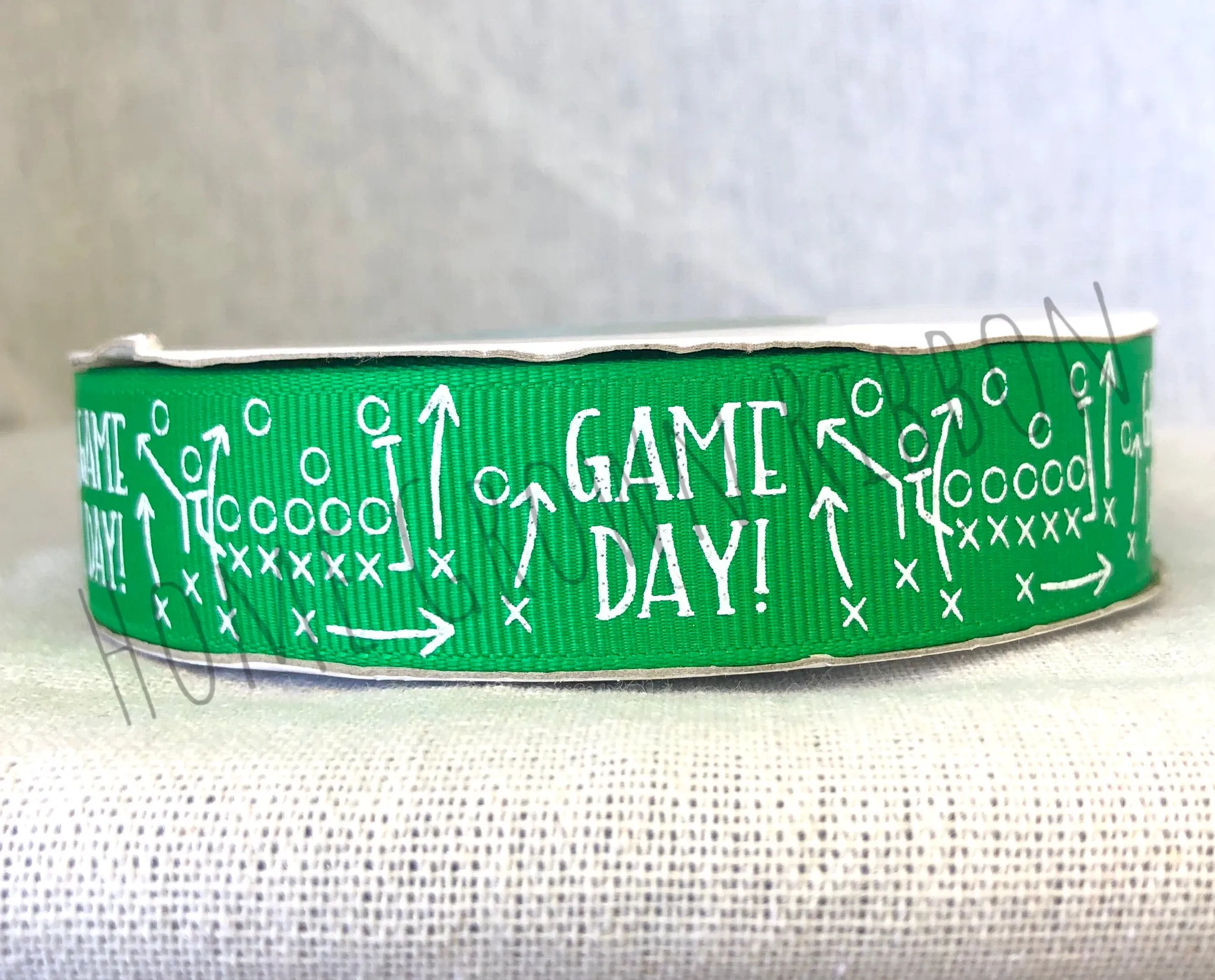 Game Day Football USDR Ribbon - 7/8 Inch