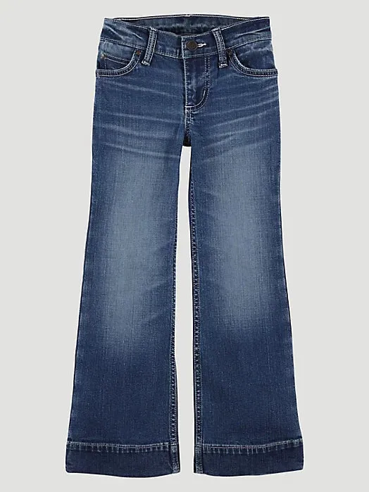 GIRL'S WRANGLER® WIDE LEG TROUSER JEAN IN SHELBY | 112328298