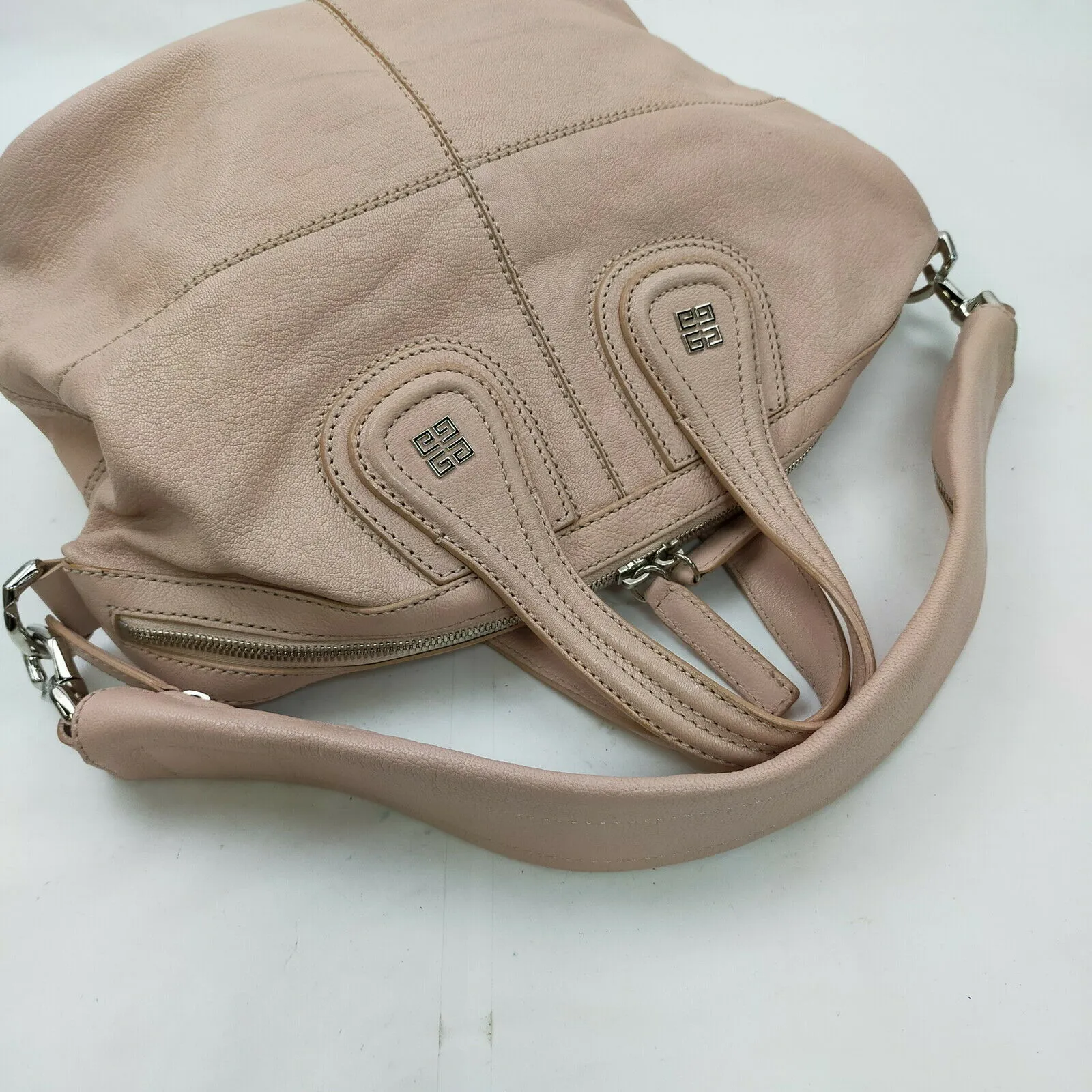 GIVENCHY Pink Leather Tote & Hand Bag