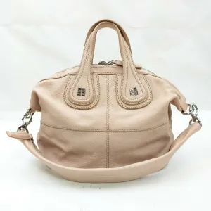 GIVENCHY Pink Leather Tote & Hand Bag