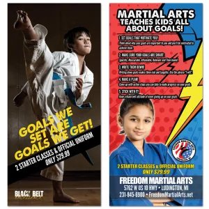 Goals We Set Rack Card