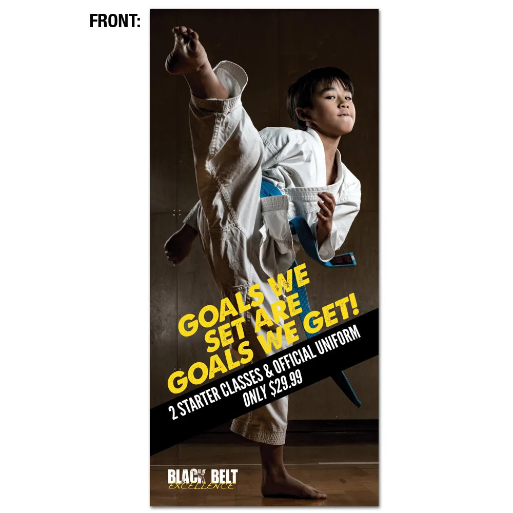 Goals We Set Rack Card