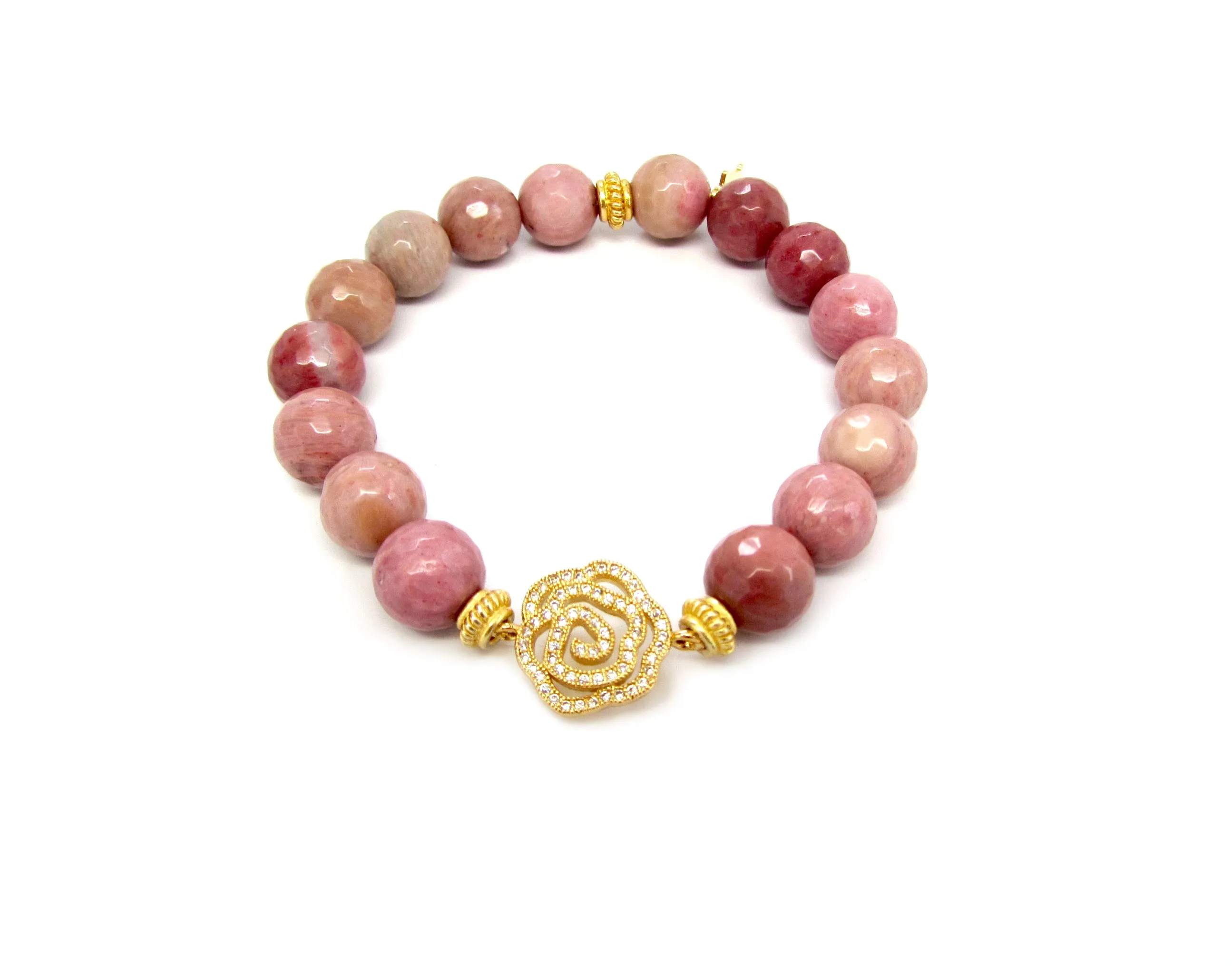 Gold-Plated Rose Charm