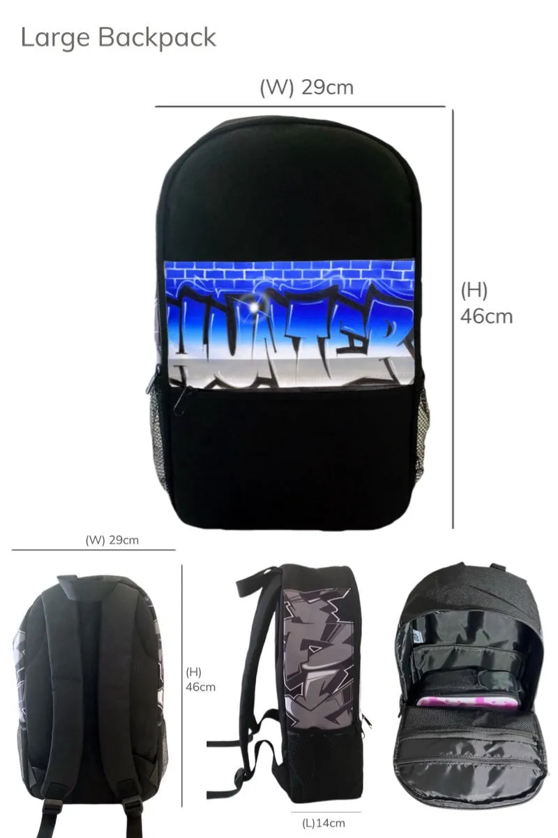 Graff Brickwall Style Backpack (12)