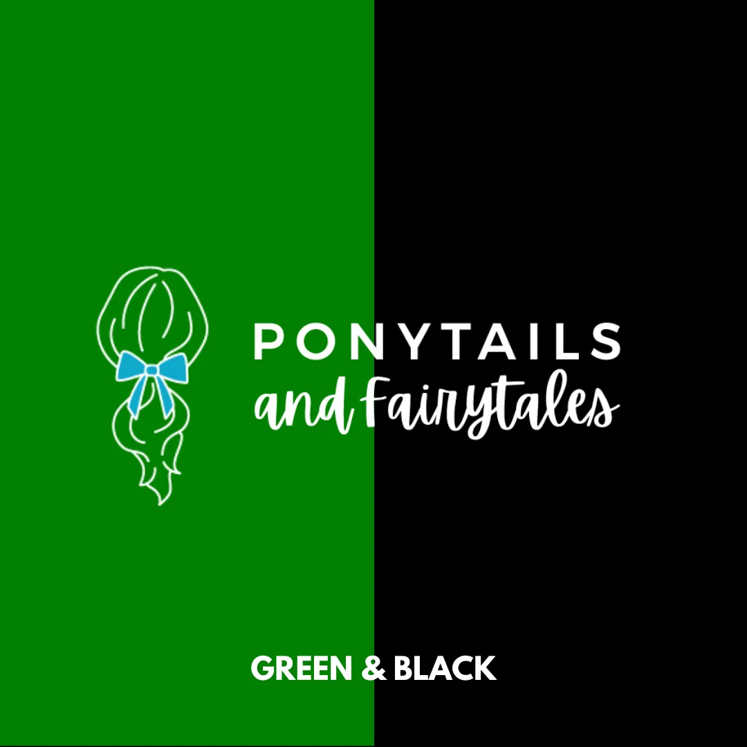 Green & Black Hair Accessories