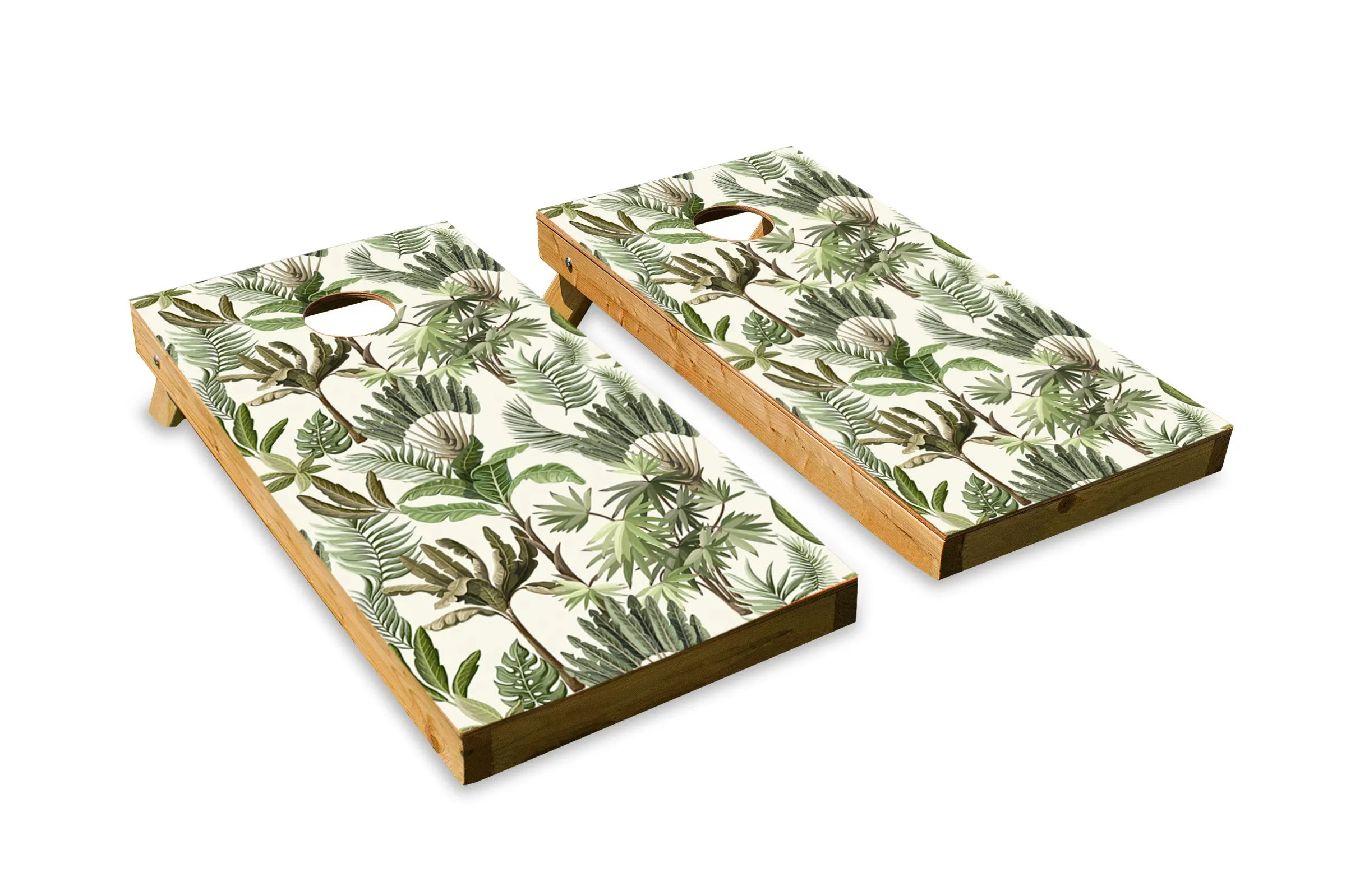 Green Plants Tropical Theme