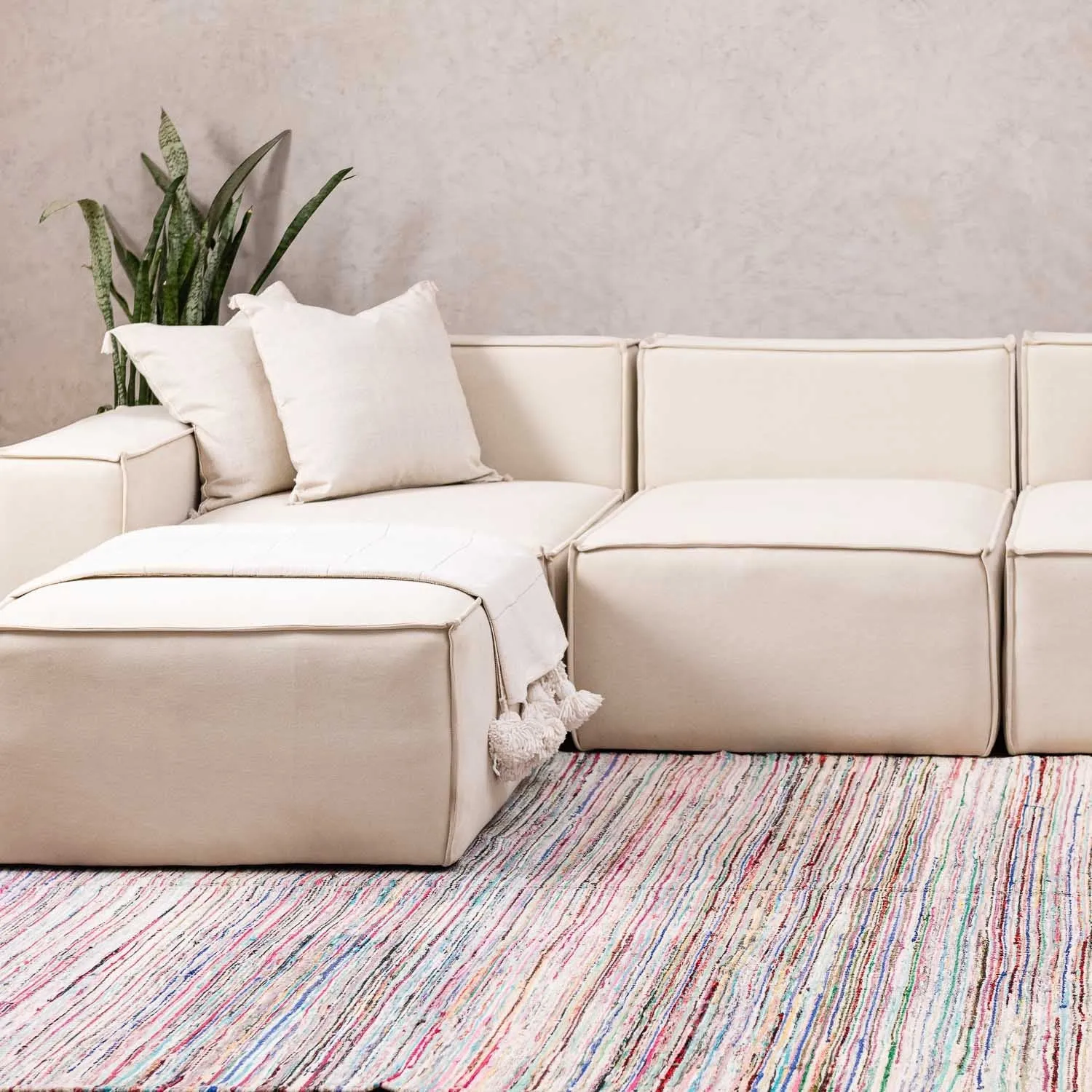 Hadiyya - boucherouite rug