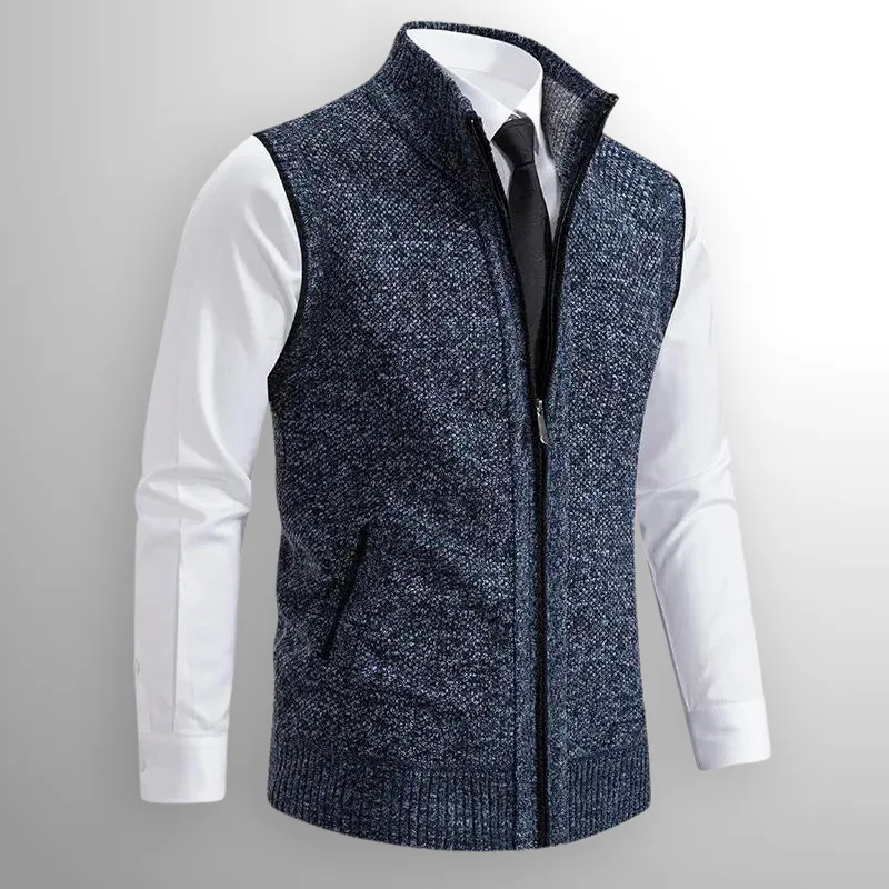 HARRISON FULL-ZIP SWEATER VEST