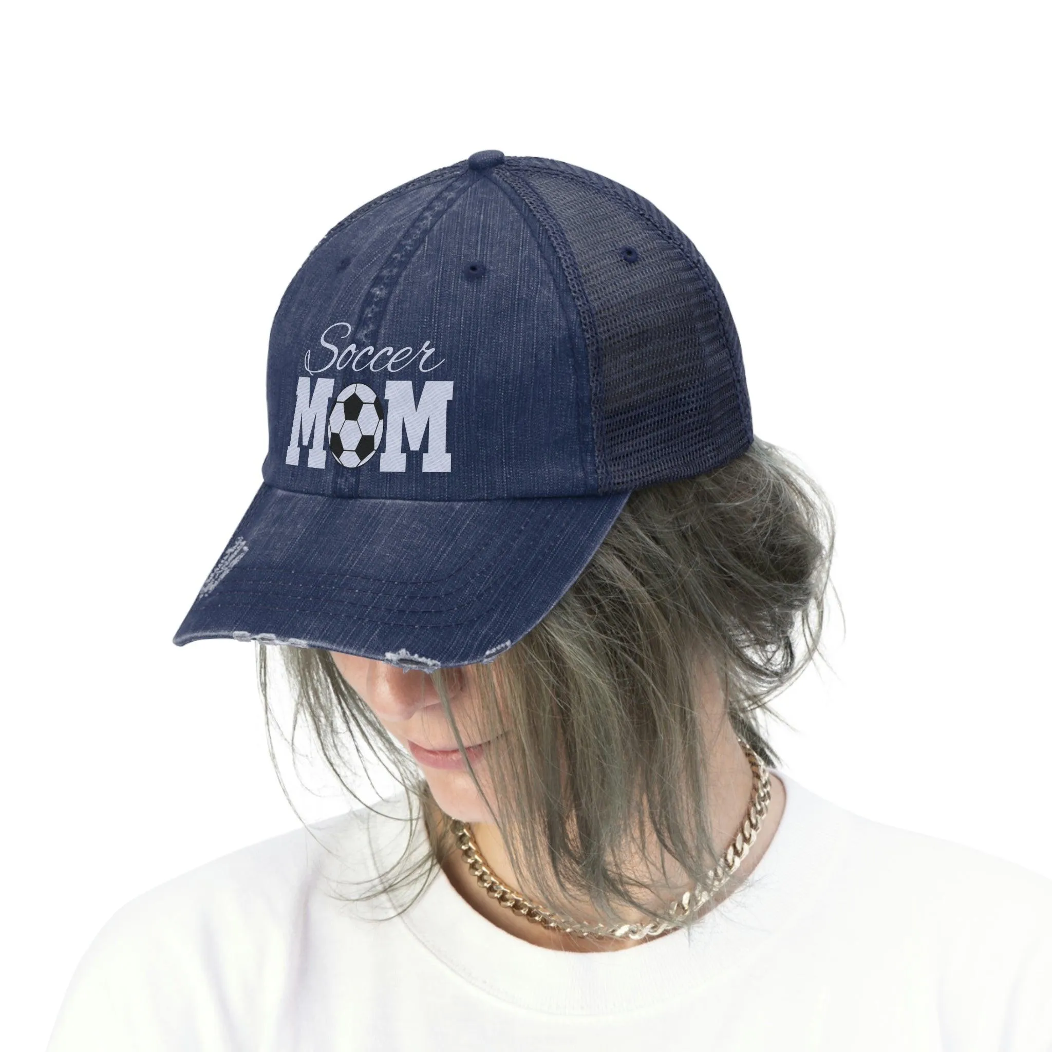 Hazel Blues® | Soccer Mom Trucker Hat