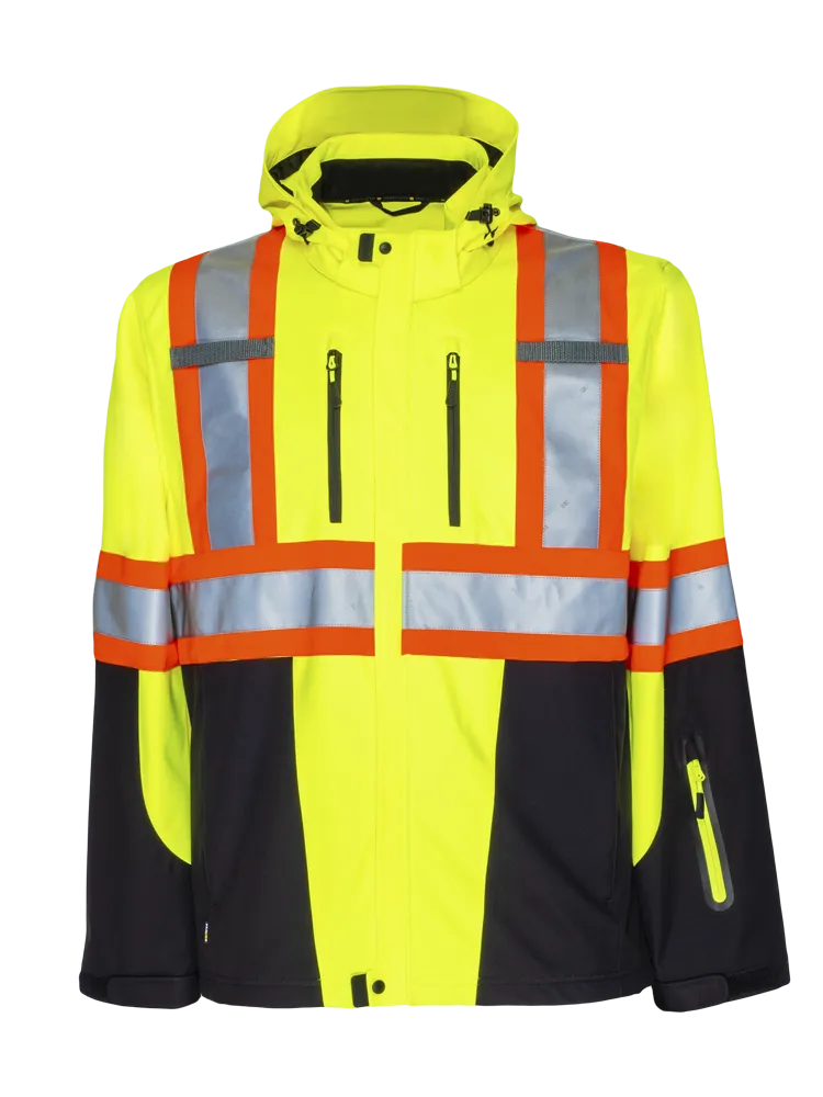 Hi-Vis Softshell Jacket - 6419