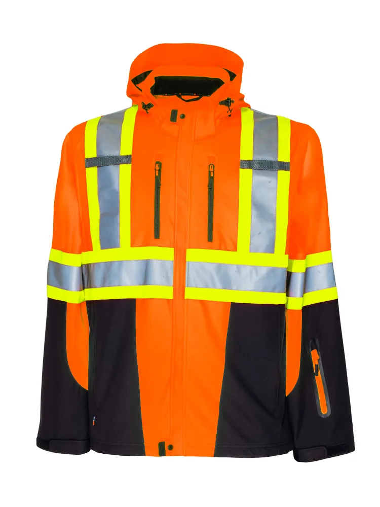 Hi-Vis Softshell Jacket - 6419