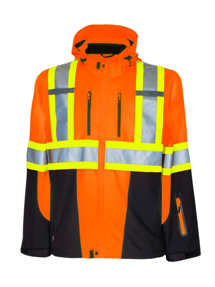 Hi-Vis Softshell Jacket - 6419