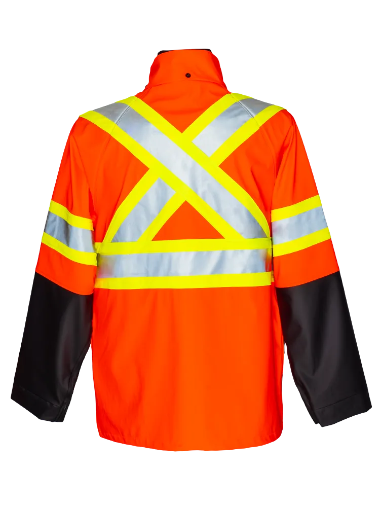 Hi-Vis Waterproof Jacket - 6431