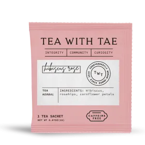 Hibiscus Rose 50 ct. Overwrap Bag